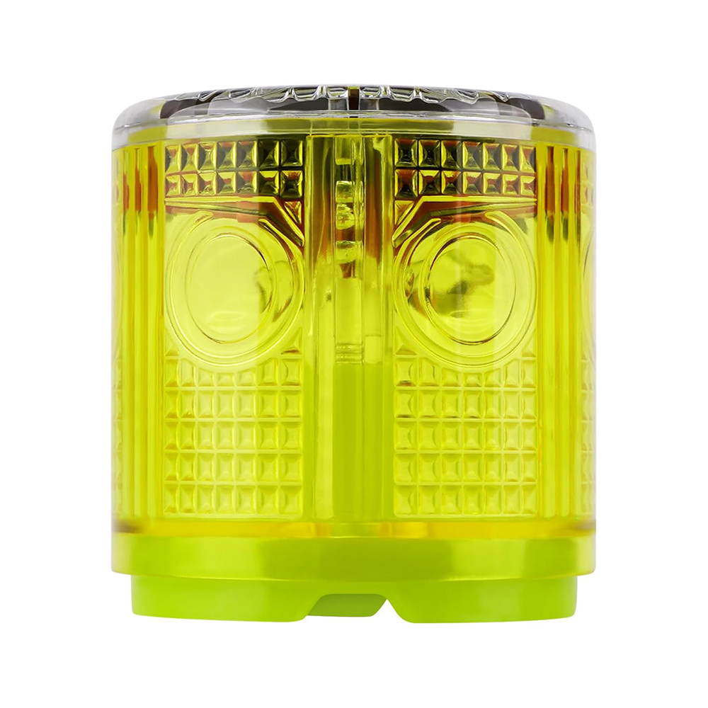 Aolyty Solar Strobe Warning Light Strong Magnetic Base Flashing Super Bright 360 Degree Automatically Turn On Waterproof for Construction Traffic Factory
